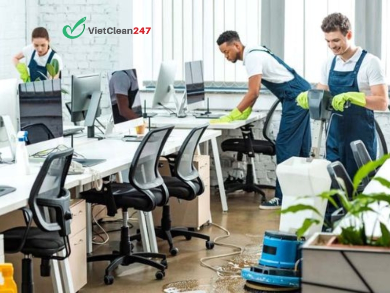 Bảng Báo Giá Dịch Vụ Dọn Vệ Sinh Văn Phòng VietClean247