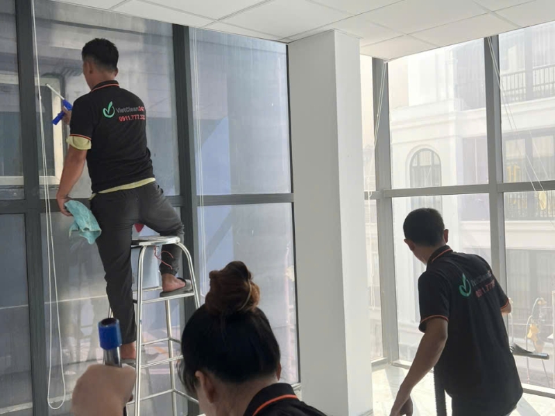 Dịch Vụ Vệ Sinh Nhà Sau Xây Dựng Tại VietClean247