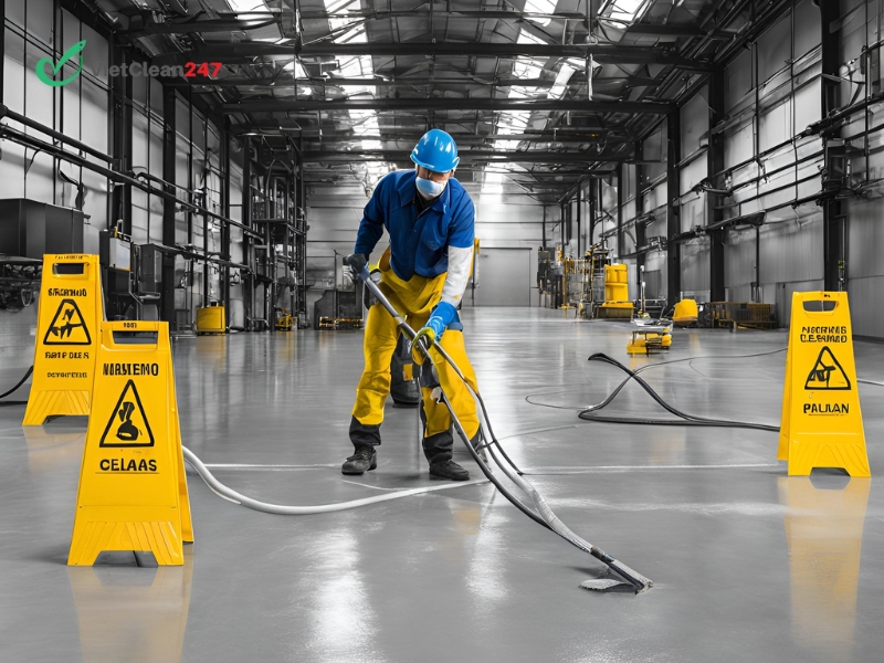Dịch Vụ Vệ Sinh Nhà Xưởng Chuyên Nghiệp Tại VietClean247 Quy Trình Tiếp Nhận