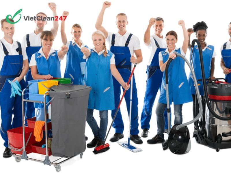 Quy Trình Dịch Vụ Vệ Sinh Công Nghiệp Quận 5 Của VietClean247