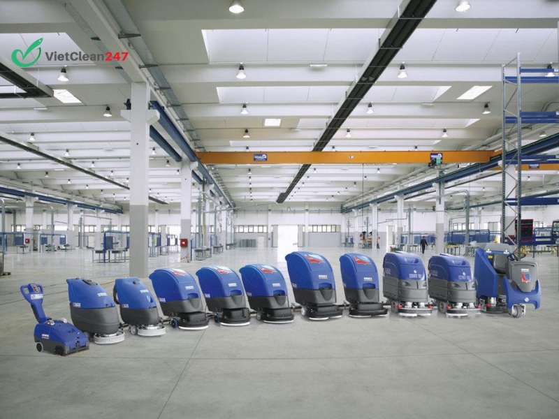 Vệ Sinh Nhà Xưởng Cần Những Dụng Cụ Và Máy Móc Sau