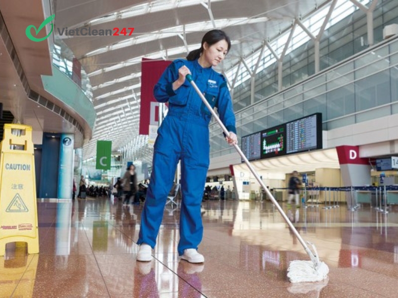 Vệ Sinh Tòa Nhà Của Công Ty VietClean247 Bao Gồm Các Quy Trình Sau