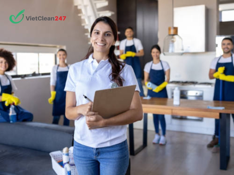 Vệ Sinh Văn Phòng Quy Trình Của Công Ty Vietclean247